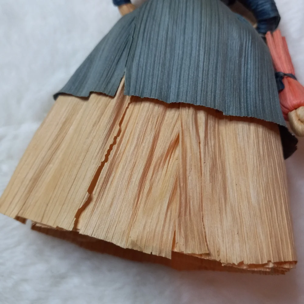 Vintage Artisan Handmade Cornhusk Doll